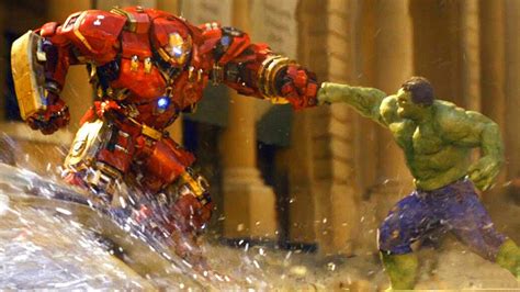 avengers hulk vs iron man|hulkbuster vs hulk scene.